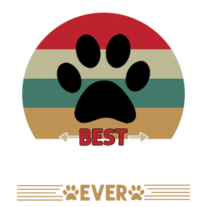 Best Dog Dad Ever (8.5×9.5)